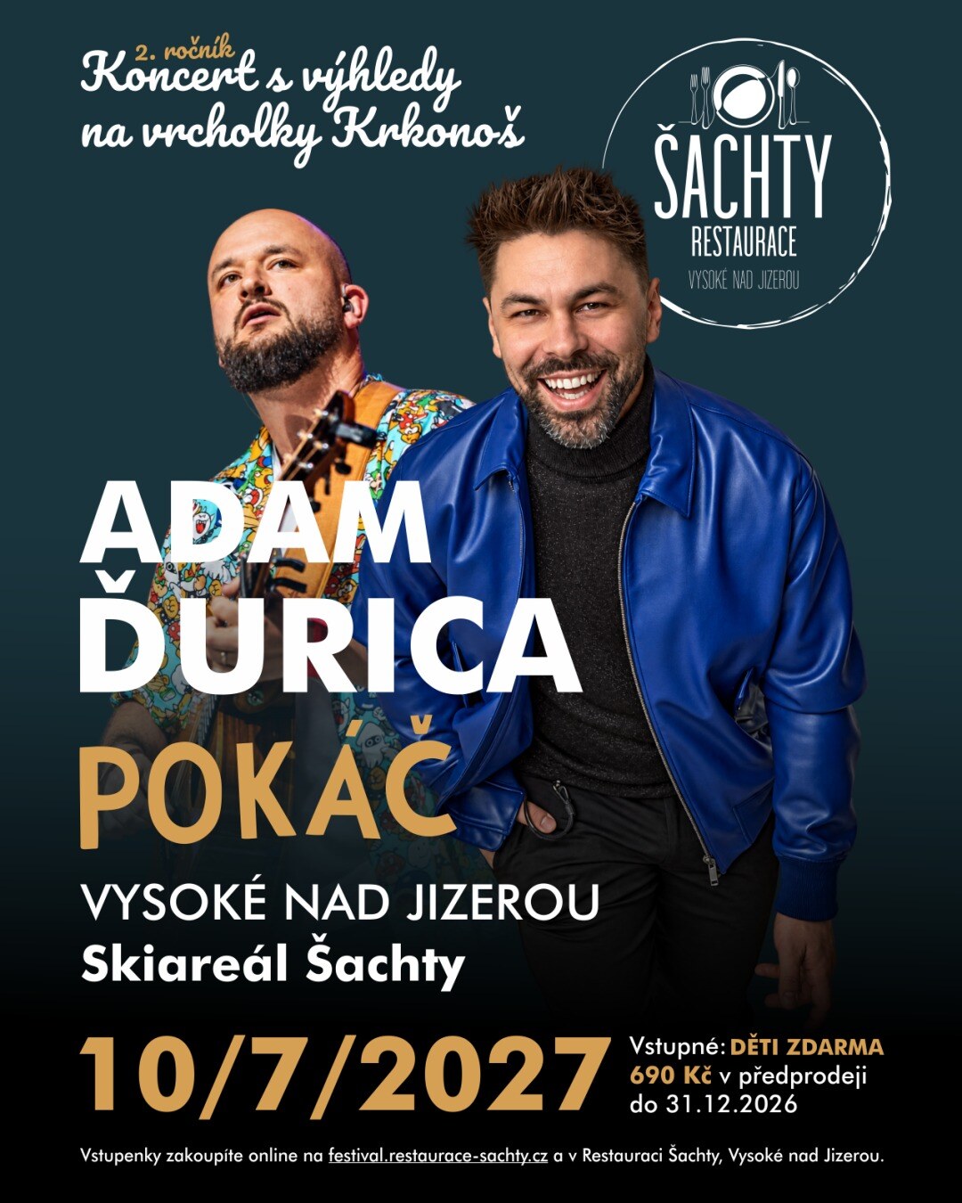 Koncert s výhledy na vrcholky Krkonoš 2027